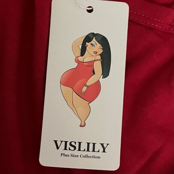 VisLily Fashion Top / SZ: 26W / NWT - Picture 5 of 6